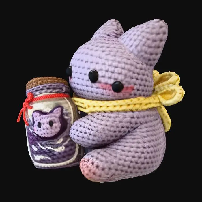 3D model for Meep Plush