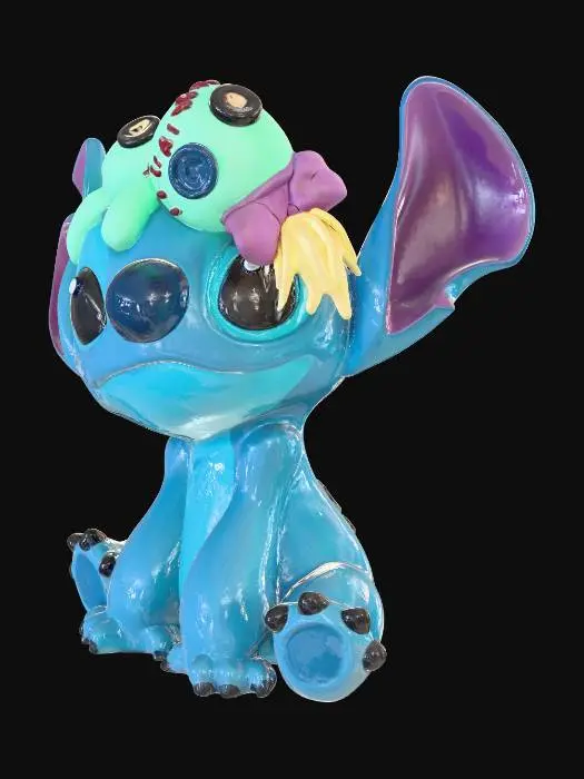 3D model for Stitch and the Tiny Monster