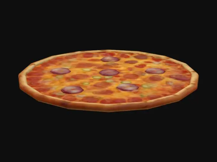 3D model for pizza
