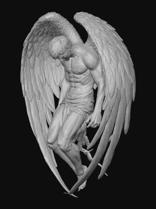 3D model for Fallen Grace
