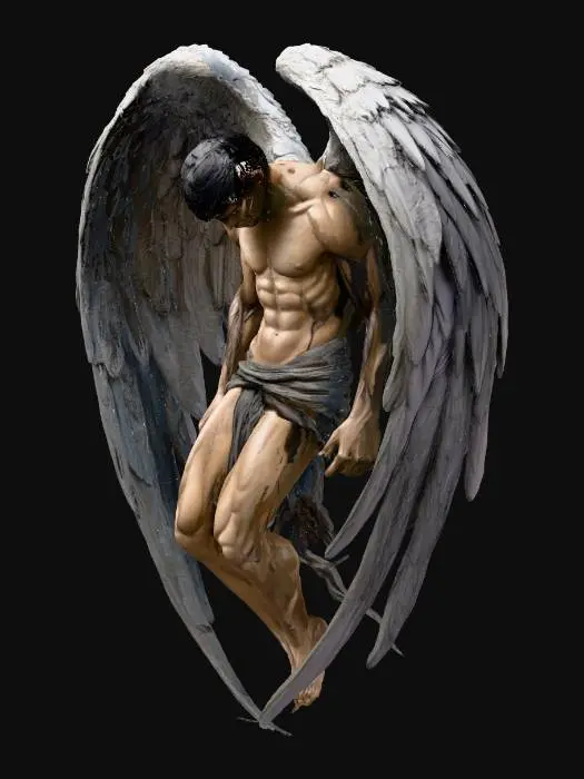 3D model for Fallen Grace