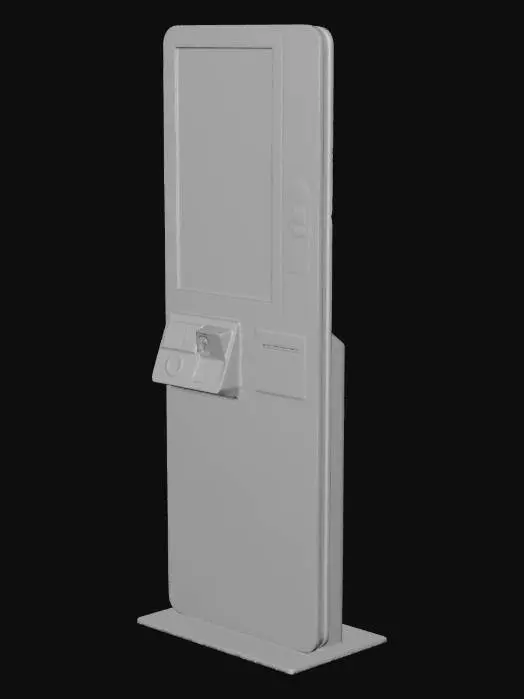 3D model for Smart Station Kiosk