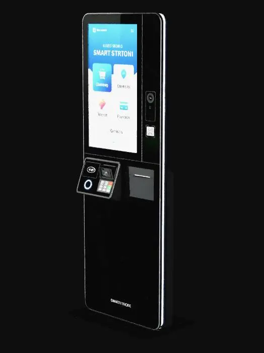 3D model for Smart Station Kiosk