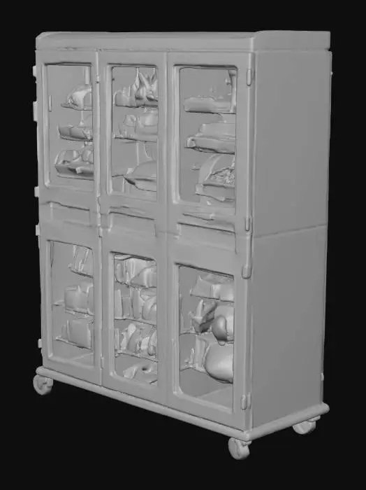 3D model for Medical Supply Cabinet