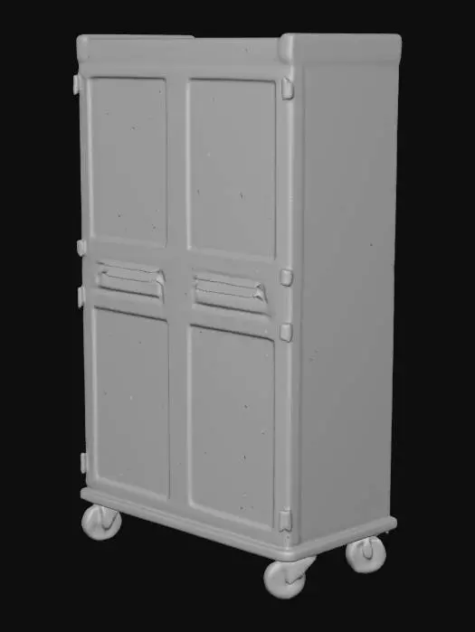 3D model for Medical Supply Cabinet