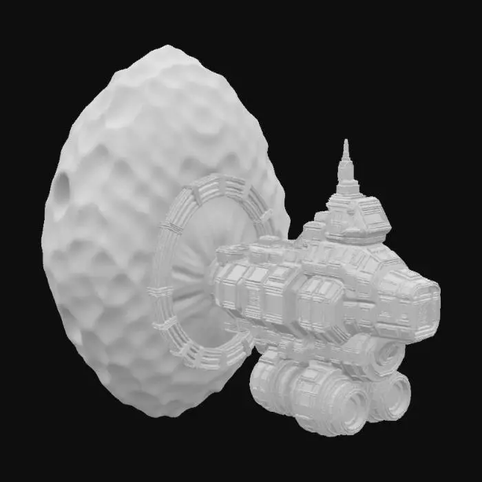 3D model for Asteroid Tug