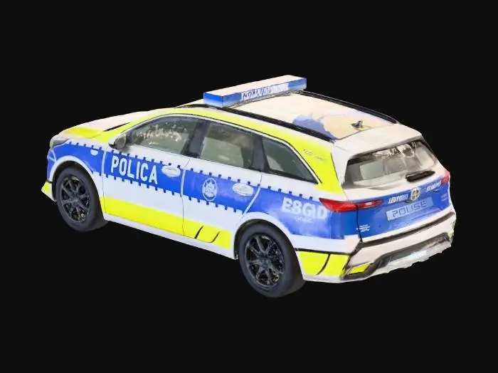 3D model for Kia Ceed Poland Police