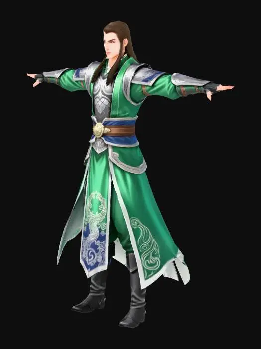 3D model for NPC男for color