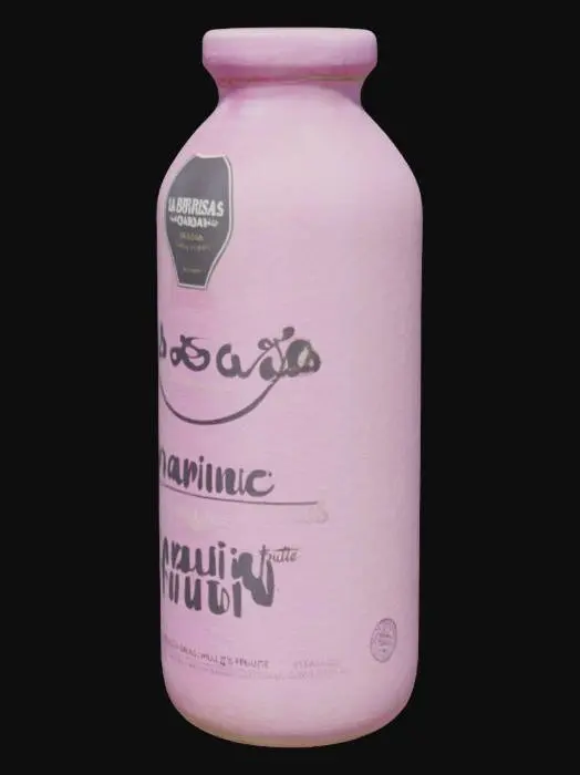 3D model for Pink Juice Bottle