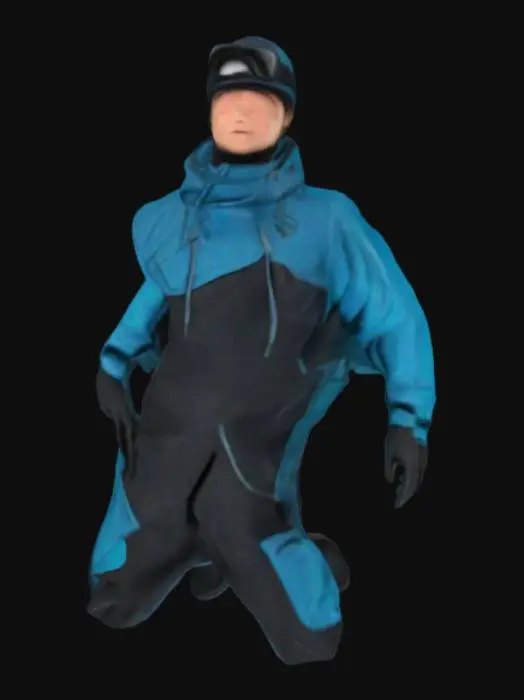 3D model for Ski Gear Ensemble