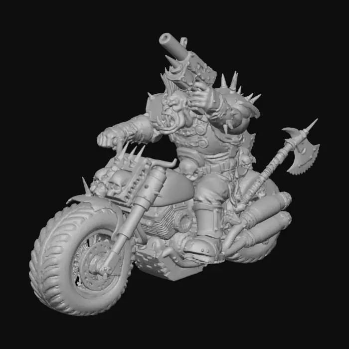 3D model for Wasteland Warrior