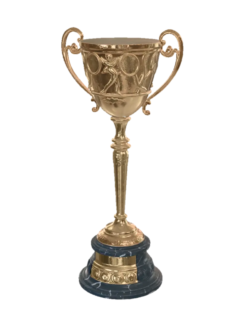 3D-модель tennis trophy, сгенерированная ИИ