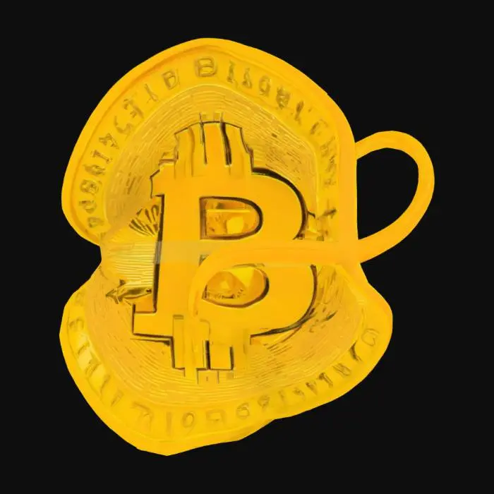 3D model for Биткоин монетка