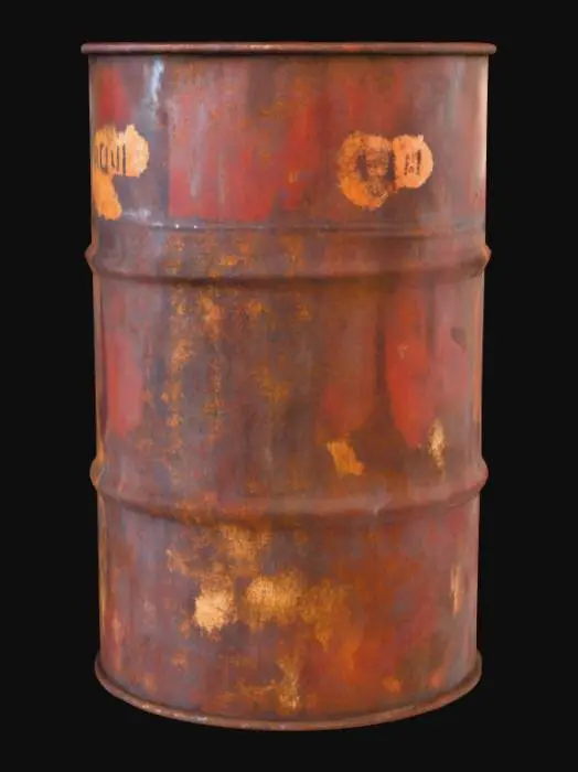 3D model for Rusty Barrel