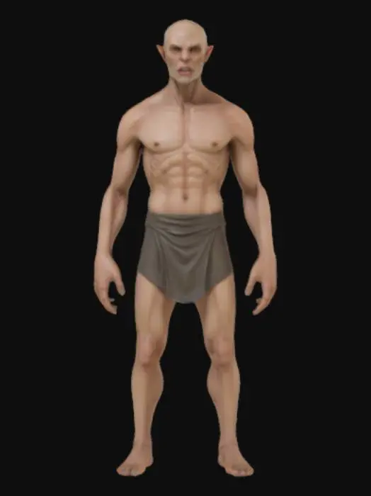 3D model for Vampire Male
