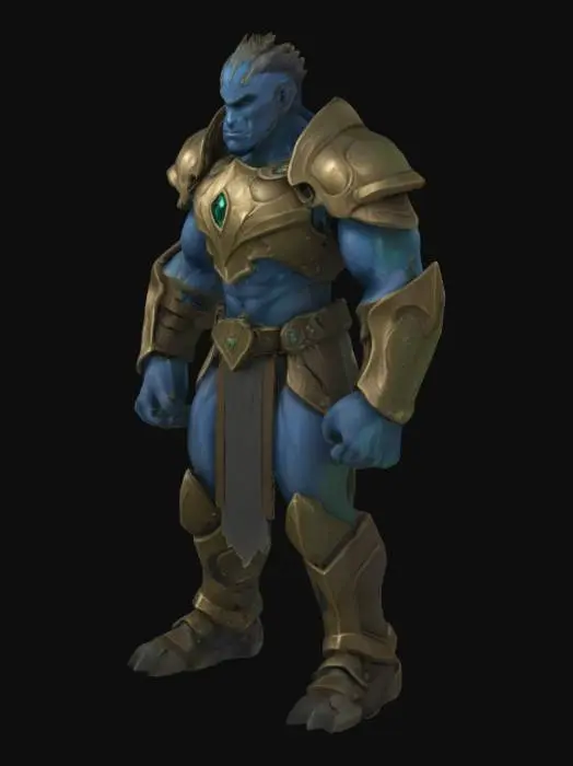 3D model for Blueblood Xeno