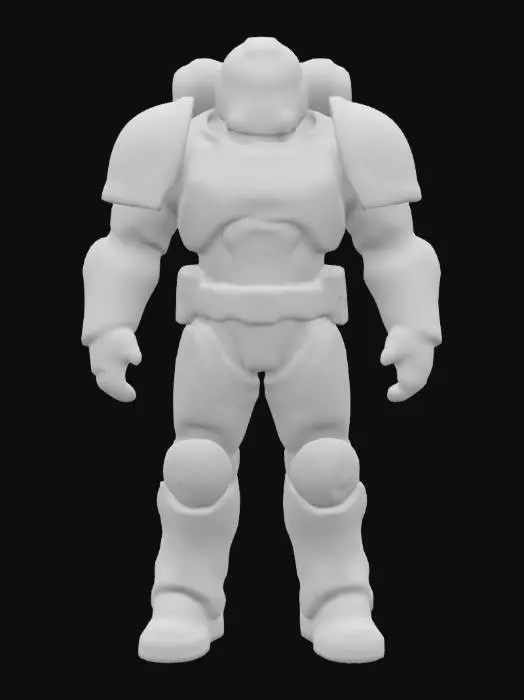 3D model for Space Marine