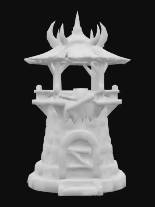 3D model for Orc Watchtower