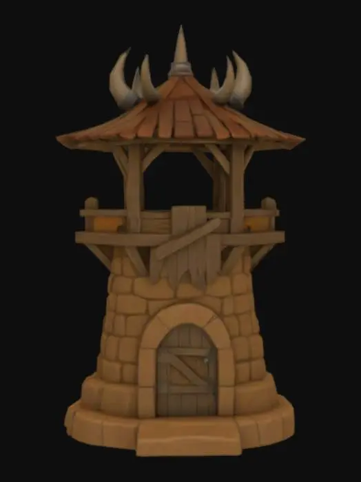3D model for Orc Watchtower