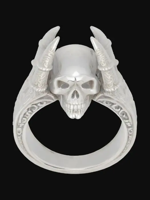 3D model for Skull Ring