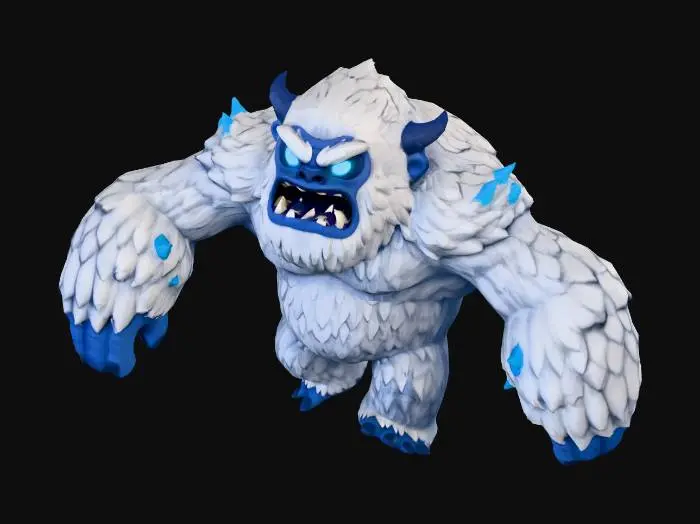 3D model for Glacier Brute