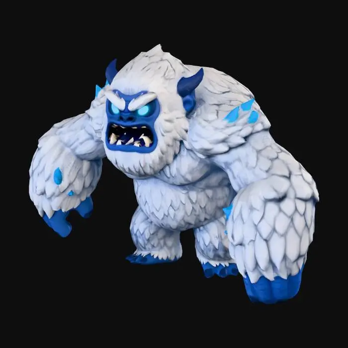 3D model for Glacier Brute