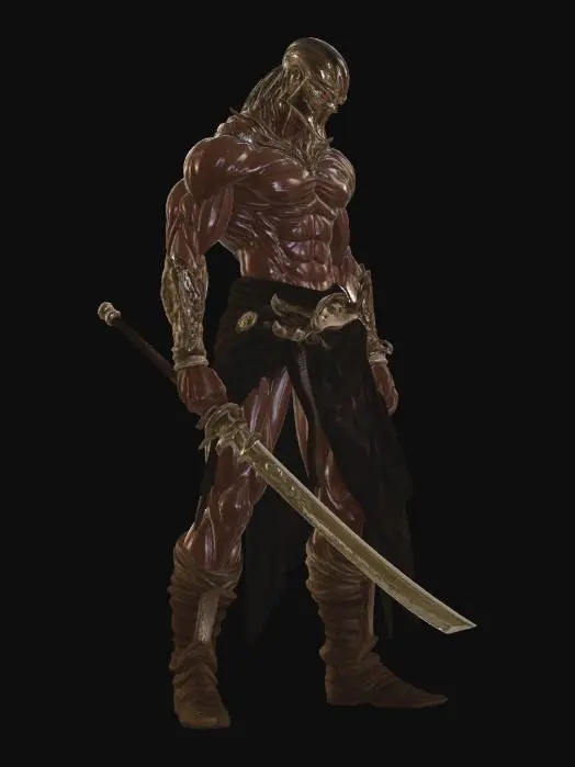 3D model for Bronze Warlord