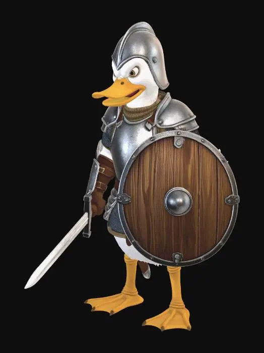 3D model for Chicken Warriror #EasterEgg2026