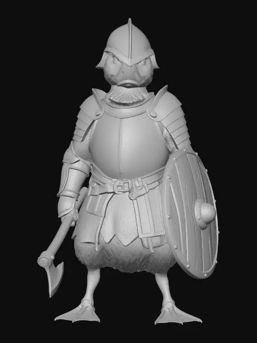 3D model for Sir Quacksalot