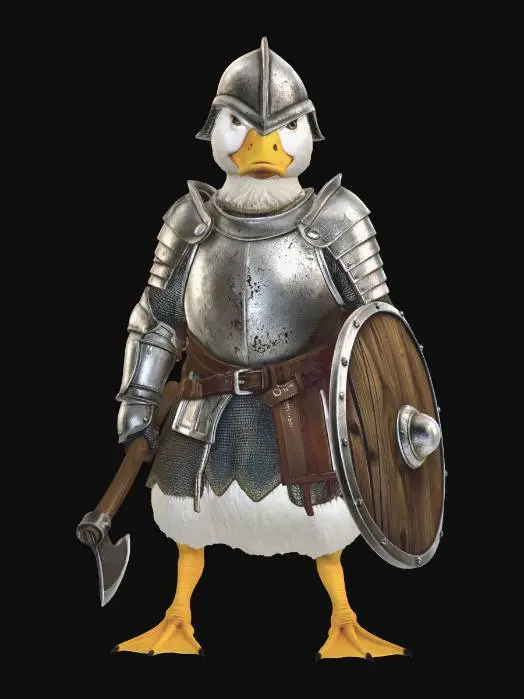 3D model for Sir Quacksalot