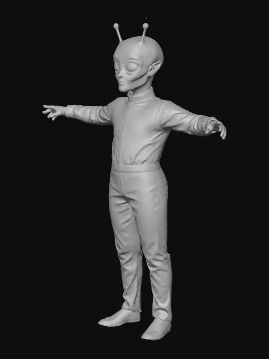 3D model for Alien Encounter