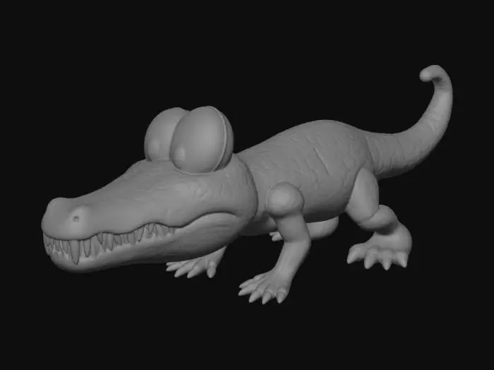 3D model for Klaptrap - Donkey Kong Country