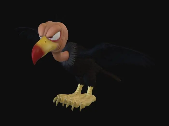 3D model for Mini Necky - Donkey Kong Country