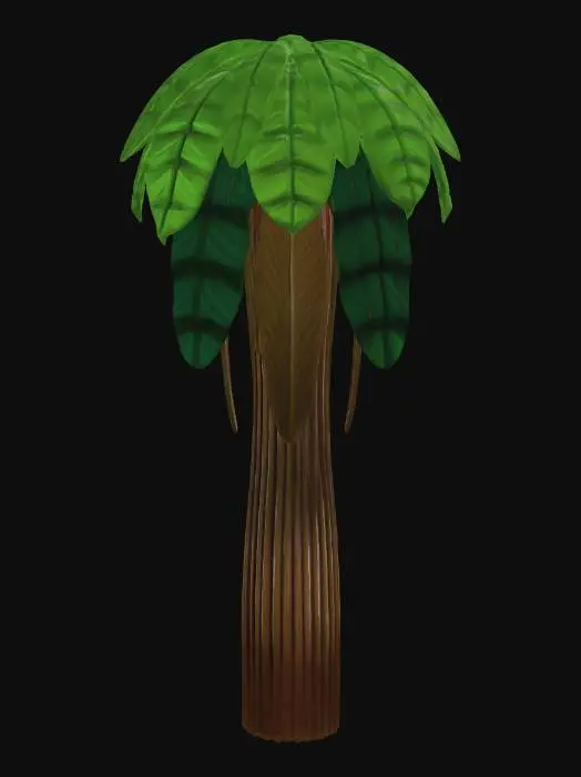 3D model for Verdant Palm Tree