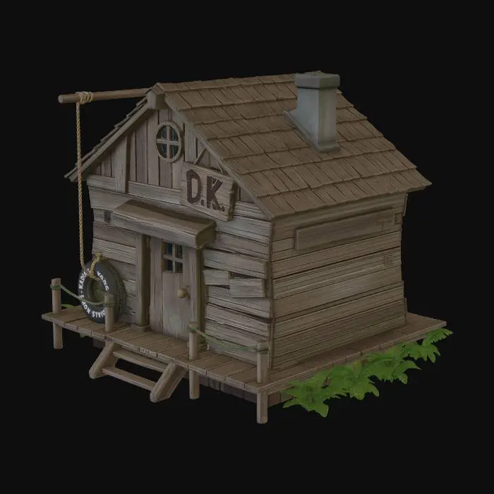 3D model for D.K. Cabin