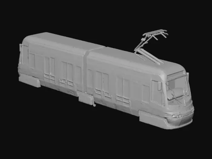 3D model for Modern Tram Design