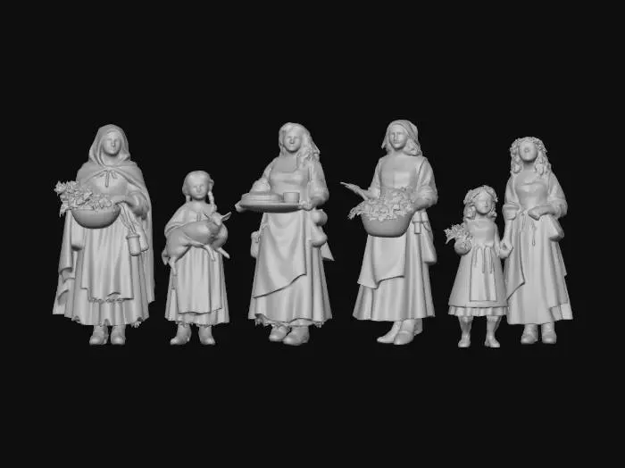 3D model for Harvest of Flowers and Bread