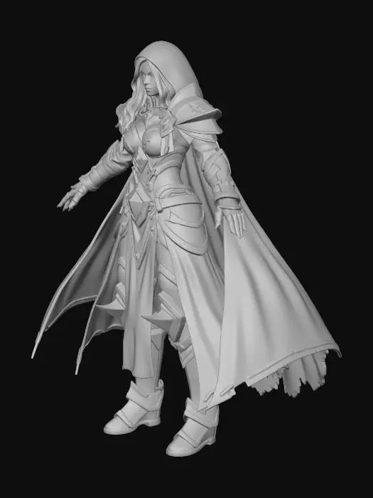 3D model for Mage of the Crystal Realm