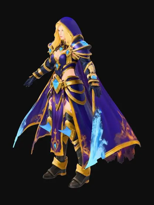 3D model for Mage of the Crystal Realm