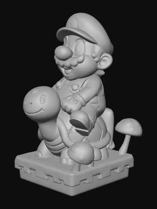 3D model for Mushroom Kingdom Adventure