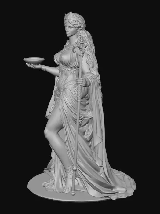 3D model for Goddess of Light