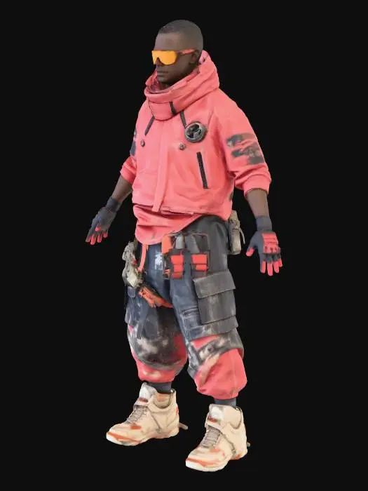 3D model for Cyberpunk Voyager