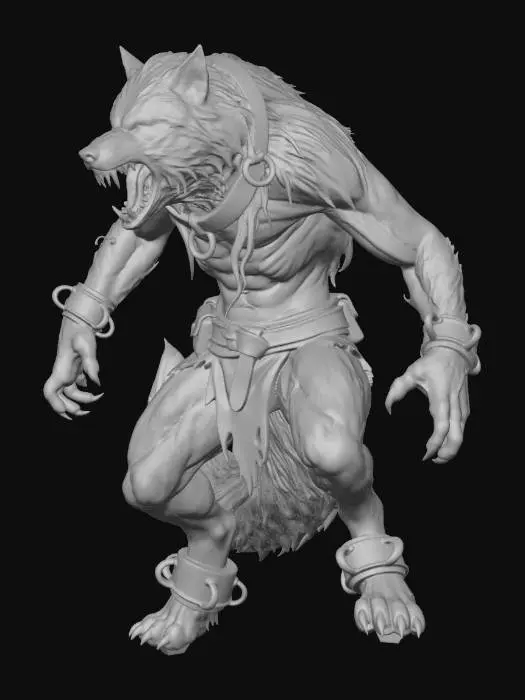 3D model for Ironbound Howler