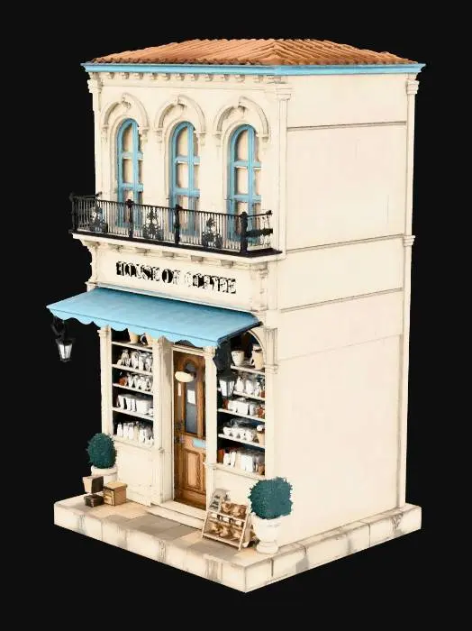 3D model for House of Coffee
