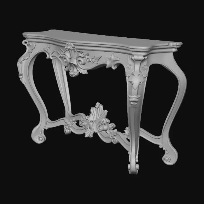 3D model for Opulent Ornate Console