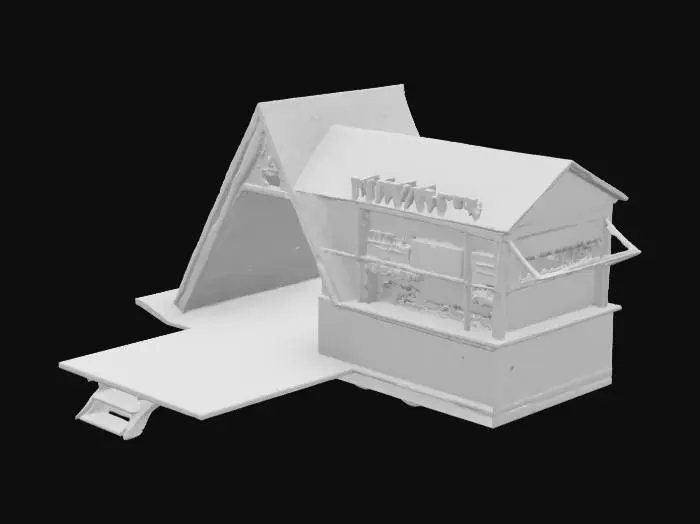 3D model for Mobile Beverage Bar