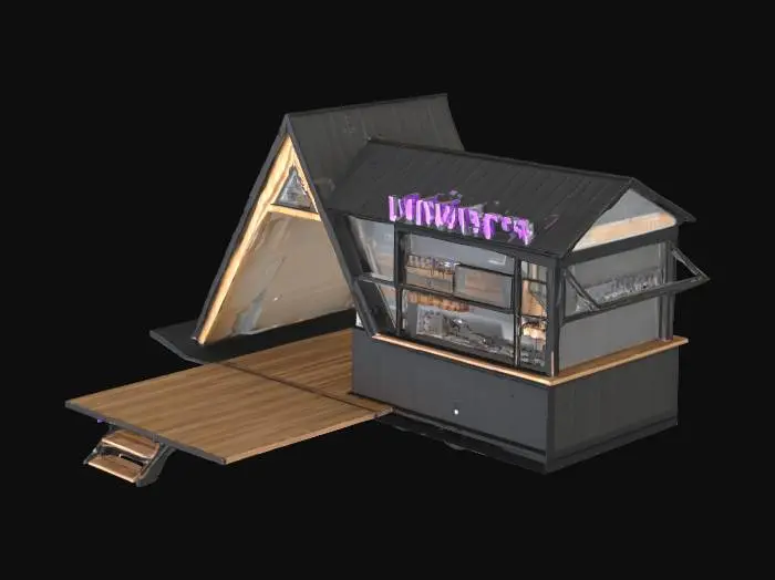 3D model for Mobile Beverage Bar
