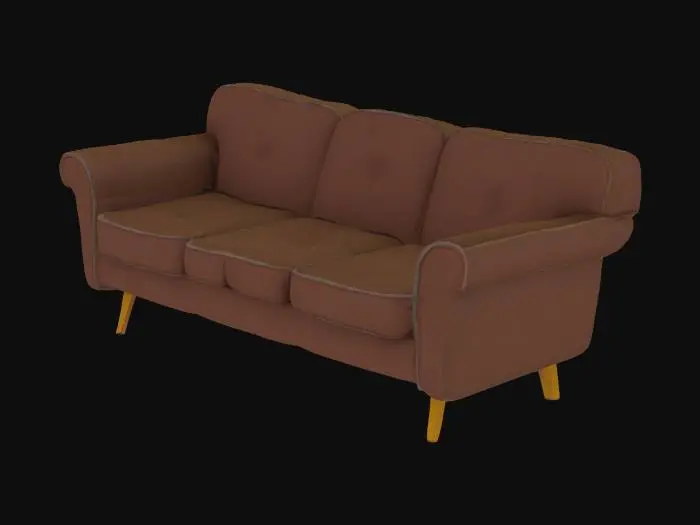 3D model for 90s style basement