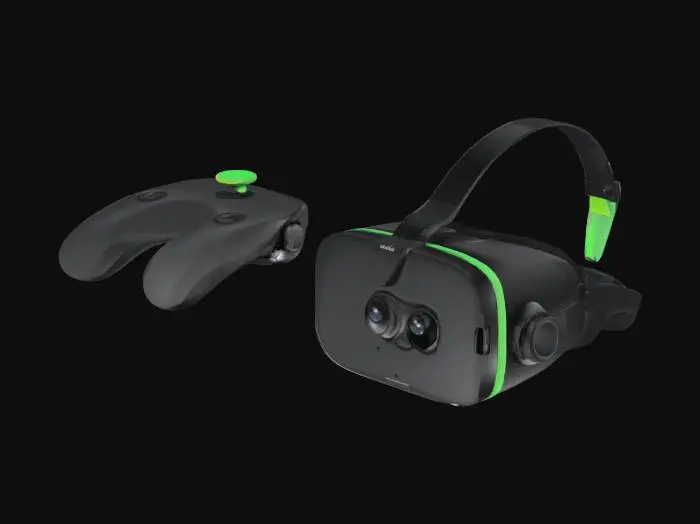 3D model for oculus quest 3 with controller

