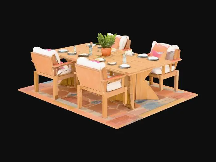 3D model for Cozt outdoor patio